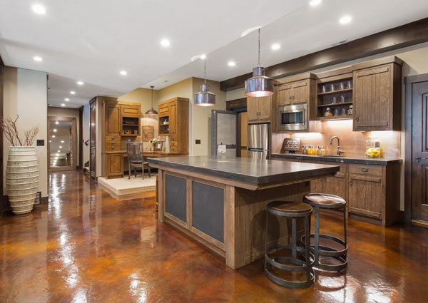 Brentwood epoxy kitchen flooring